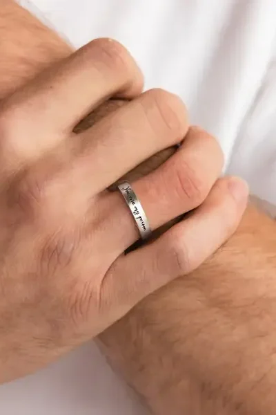 Personalized Engraved Love Message Ring